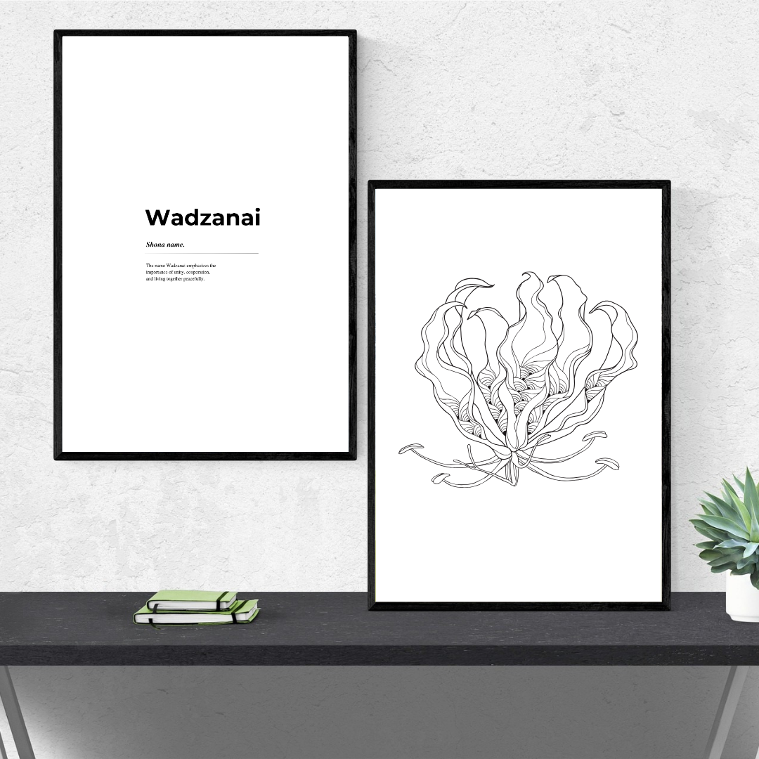 What’s in a Name? (50x70 cm)