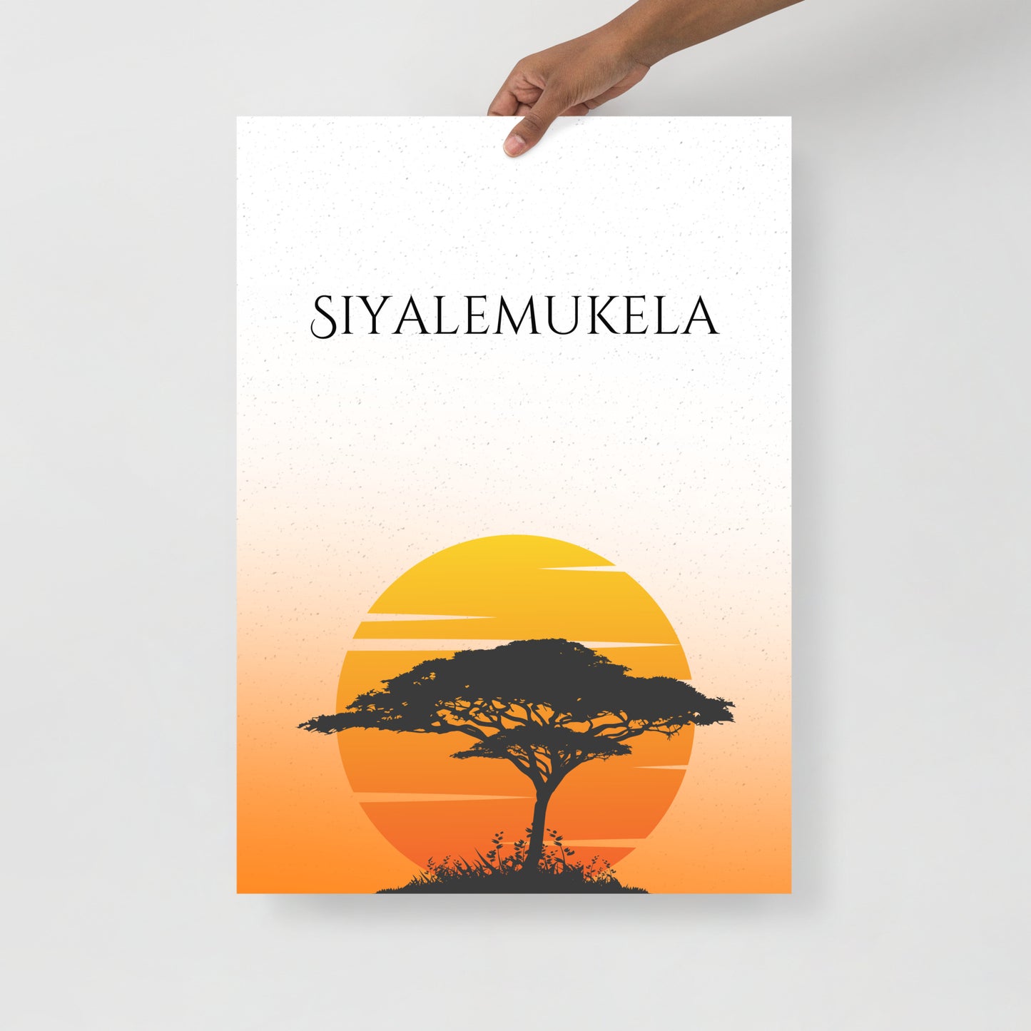 Siyalemukela Wall Poster - Zimbabwean Welcome (70 x 100 cm)